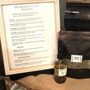Mullein Leaf Body Oil & Loose leaf Tea
